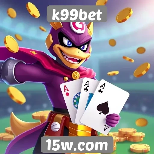 Variedade de jogos disponíveis no k99bet